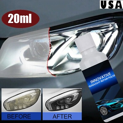 #ad Innovative Headlight Repair Polish Fluid Liquid Kit Car Lamp Renovation Agent US $7.27
