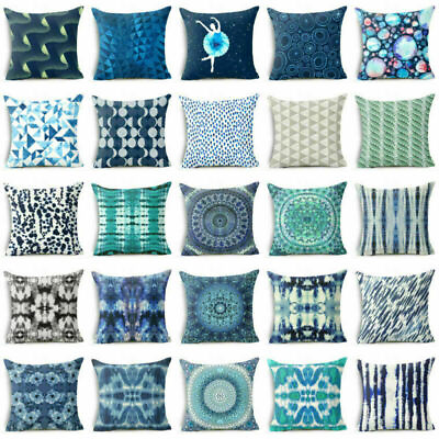 #ad Decor Home Case 18#x27;#x27; Cover Boho Cover Pillow Cushion Sofa Linen Waist C $8.26