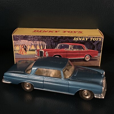 #ad # 533 Vintage Dinky Toys Coupe Mercedes Benz 300 SE Time Capsule in Original Box $98.88
