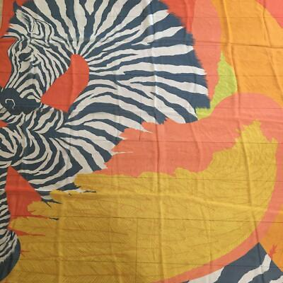 #ad Hermes Mousseline Silk Scarf Shawl Zebra Pegasus Alice Shirley Chiffon 140 cm $934.80