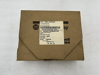 #ad Allen Bradley 1492 ACABLE025F Ser A Pre wired Cable For 1771 Stock 3018 $94.50