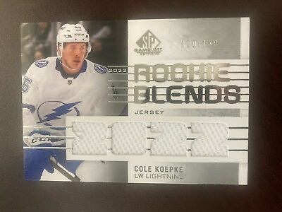 #ad 2022 23 SP Game Used Rookie Blends Jersey Cole Koepke 120 150 #RB CK C $1.99
