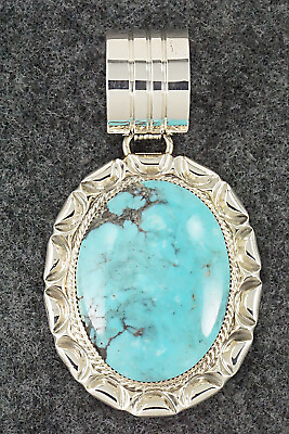 #ad Turquoise amp; Sterling Silver Pendant Gregg Yazzie $205.00