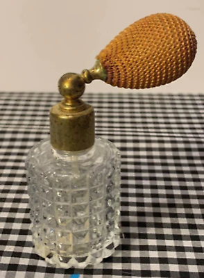#ad Vintage glass perfume bulb bottle $18.40