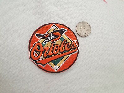 #ad BALTIMORE ORIOLES IRON ON PATCH 3quot;X3 BEAUTIFUL $5.95