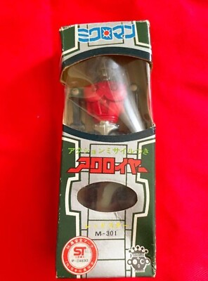 #ad TAKARA Microman Figure Acroyear Red Star M 301 W BOX F S FEDEX $1499.90