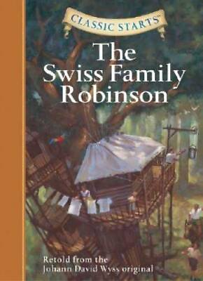 #ad The Swiss Family Robinson Classic Starts Series Hardcover GOOD $4.46