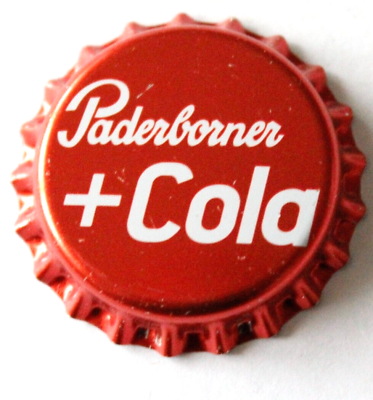 #ad Germany Paderborner Cola Beer Bottle Cap Kronkorken $1.99