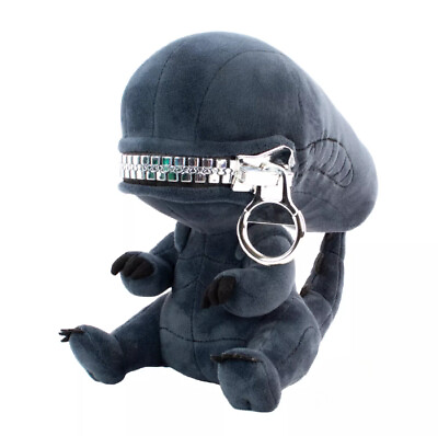 #ad QMX Zipper Mouth Stitch Alien Plush Doll 24 CM Novelty Soft Doll Toy Gift $63.26