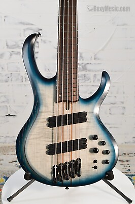 #ad IBANEZ BASS WORKSHOP MULTI SCALE 5 STRING BASS COSMIC BLUE STARBURST LOW GLOSS $1199.99
