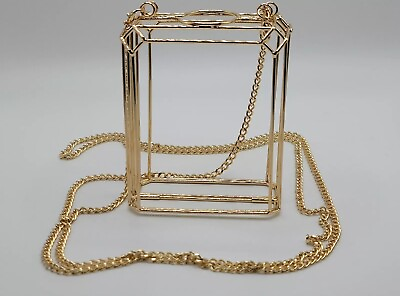 #ad *RARE* Gold CoCo Chanel Perfume Bottle Holder $379.99