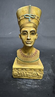 #ad Rare Ancient Egyptian Artifact Queen Nefertiti God of Fertility Pharaonic BC $139.00