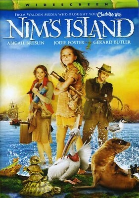 #ad Nim#x27;s Island DVD 2008 INCLUDES AMAZING ANIMAL FACT BOOK TARGET EXCLUSIVE NEW  $2.50