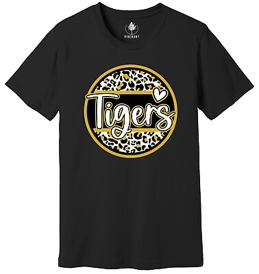 #ad Tigers Team Shirt School Spirit Apparel Tigers Mascot Shirt Tigers Spirit Tee $16.97