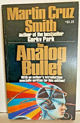 #ad The Analog Bullet Martin Cruz Smith PB 1977 Mystery Suspense Old vintage book AU $28.95