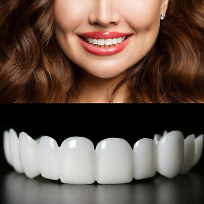 #ad Smile Snap on False Teeth Set for Eat amp; Drink Denture Veneers Dental Tooth Cover $14.99