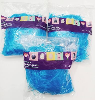 #ad Gift Basket Filler Shredded Plastic Premium Grass Filler 3 Pack 2.5 oz Each $8.33