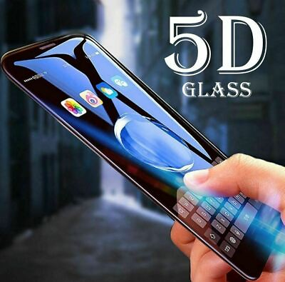 #ad 3 Pack 5D Full Cover 9H Tempered Glass Screen Protect For iPhone X 11 12 Pro MAS $3.64