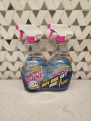 #ad Lot Of 2 Scrubbing Bubbles SHOWER SHINE Daily Shower Cleaner Spray NEW 32 Fl Oz $34.98