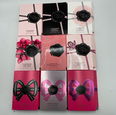 #ad #ad Viktor amp; Rolf Perfume Sample Vial Spray Set 9pcs New $35.95