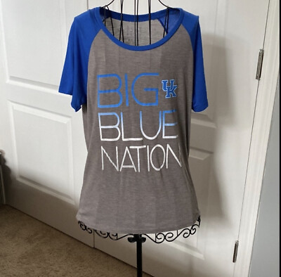 #ad Blue Eighty Four Women Medium M Big Blue Nation UK Kentucky Wildcats University $15.99