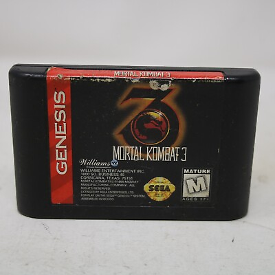 #ad Mortal Kombat 3 Sega Genesis 1995 $10.36