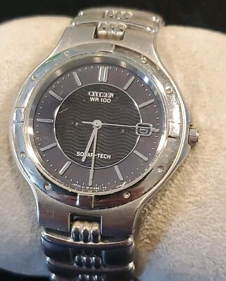 #ad The Original CITIZEN Eco Drive Watch WR100 First Edition No Others Like It. $100.00