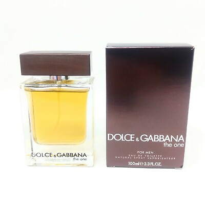 THE ONE Dolce amp; Gabbana Men 3.3 3.4 oz edt BRAND NEW in box $33.59