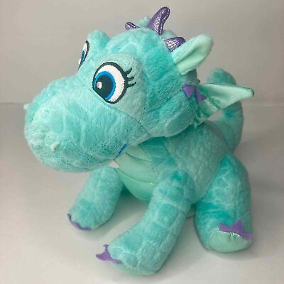 #ad Disney Sofia the First Plush Turquoise Dragon Crackle 8quot; Stuffed Animal Blue Toy $14.99