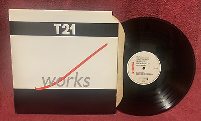 #ad T21 Works Vinyl LP Rare amp; OOP 1988 Electronic Experimental Synth Pop Chicago $14.99