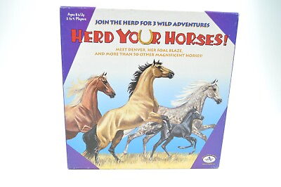 #ad Herd Your Horses Game By Aristoplay $19.99