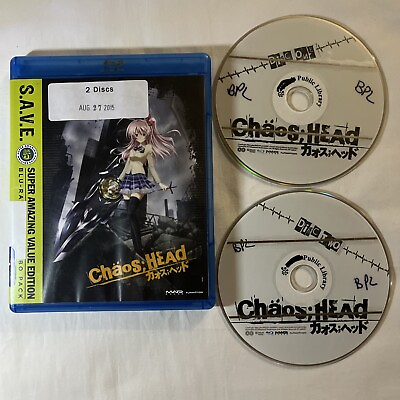#ad Chaos Head complete anime series SAVE edition bluray disc $14.88