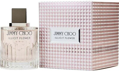 #ad #ad JIMMY CHOO ILLICIT FLOWER by Jimmy Choo perfume EDT 3.3 3.4 oz New in Box $35.24
