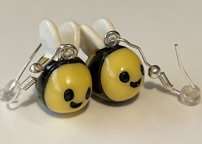 #ad Bumble Bee Earrings Dangle Earrings Birthday Gift Novelty $7.99