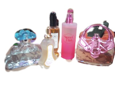 #ad Lot Bundle Of 5 Perfumes For Women Sweet Pink Black Lace Soft Etc $23.00