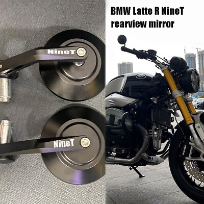 #ad CNC Bar End mirrors FOR BMW r ninet r nine t genuine pair HJR Products R9T $59.00