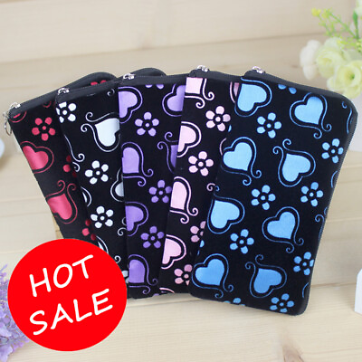 #ad Fashion Love Pattern Women Wallet Leather Phone Case Card Holder Coin Purse Bag $4.99