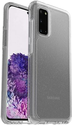 #ad NEW OtterBox Symmetry Series Case Samsung Galaxy S20 5G Stardust Glitter Clear $11.99