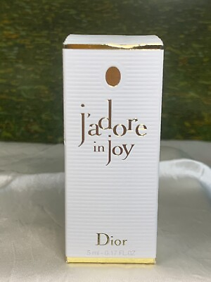 #ad J#x27;adore in Joy by Christian Dior 5ml EDT Mini Vintage Splash new with box $32.50