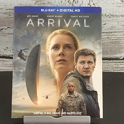#ad #ad Arrival Blu ray 2016 Amy Adams Jeremy Renner Forest Whitaker $4.99