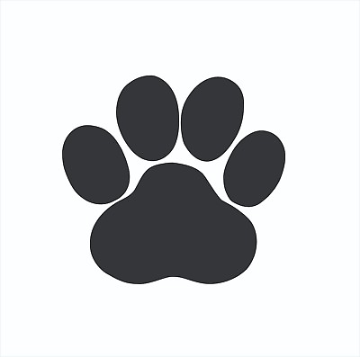 Paw Print Animal Dog Cat Vinyl Die Cut Car Decal Sticker FREE SHIPPING $2.49