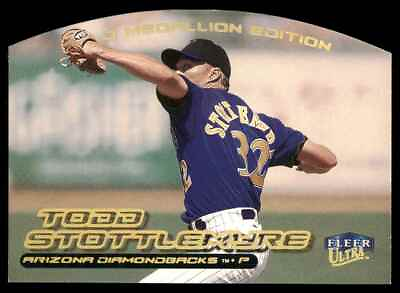 #ad 2000 Ultra Gold Medallion Todd Stottlemyre #102G NM Or Better Arizona $1.75