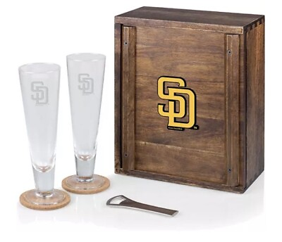 #ad #ad Picnic Time San Diego Padres Pilsner Beer Gift Set $99.99