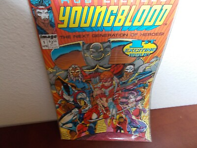 #ad Youngblood Image Comics Apr 1 1st Explosive Issue $9.60