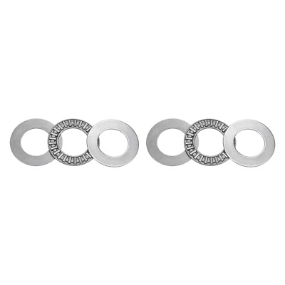 #ad 2pcs AXK2035 Thrust Needle Roller Bearings with Washers 20x35x2mm $12.88