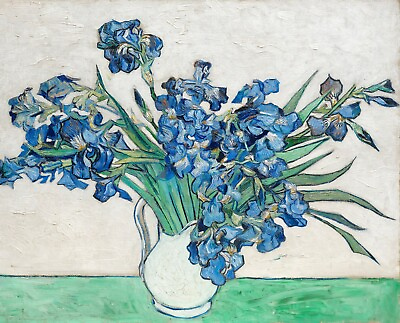 #ad Print Irises 1890 by Vincent Van Gogh $12.99