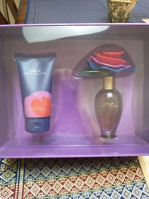 #ad #ad LOLA MARC JACOBS PERFUME 1.7 FL OZ AND BODY LOTION gift set NEW C $169.00