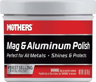 #ad Mothers 05100 Mag amp; Aluminum Polish 5 oz. *BRAND NEW* $8.59