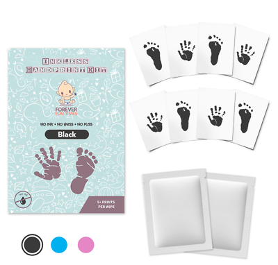 #ad Baby Inkless Handprint amp; Footprint Kit Baby Shower Gift Hand and Foot Prints GBP 9.99