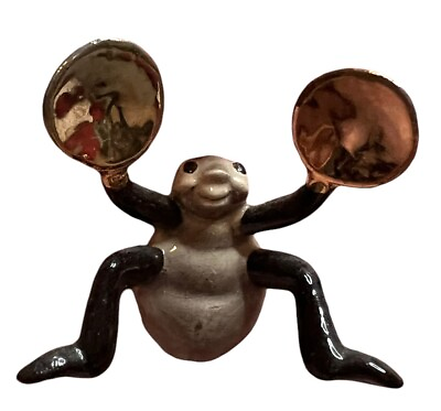 #ad Hagen Renaker Ladybug Cymbals Bug Band Kent Smith Collection Mini Miniature $80.00